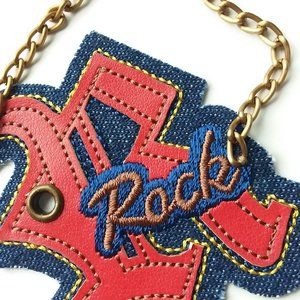 Shoe Charms Roller Skates lace patch